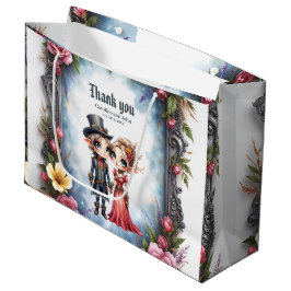 Whimsische Steampunk-Elfen-Hochzeit Große Geschenktüte