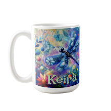 Whimsischer Abstrakter Libellenfliege Personalisie