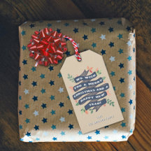 Whimsischer Blumenweihnachtsbanner