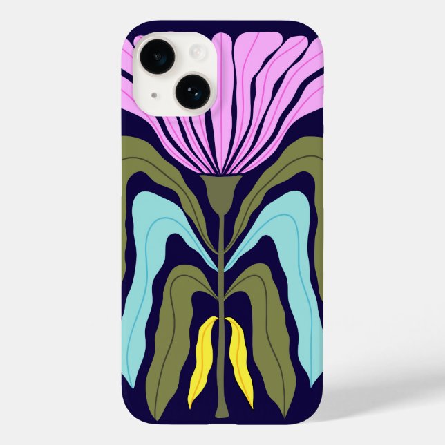 Whimsischer Garten Case-Mate iPhone 14 Hülle (Rückseite)