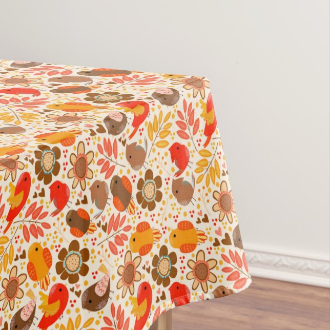 Whimsischer Herbst Tischdecke (Beispiel)