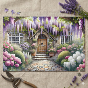 Whimsischer Landhausgartenweg