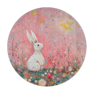 Whimsischer Osterhase Schneidebrett