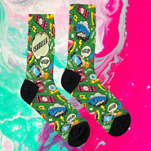 Whimsischer Pop Art - Personalisiertes Retro-Comic