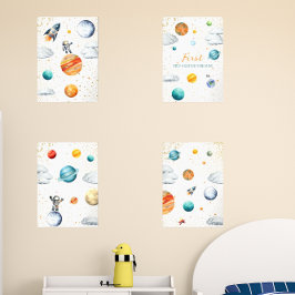 Whimsischer Raum Adventure Kids Wall Print Set