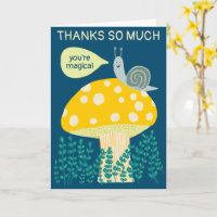 Whimsischer Schnecke auf Magischen Pilz CUSTOM Dan