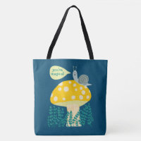 Whimsischer Schnecke auf Magischen Pilz CUSTOM