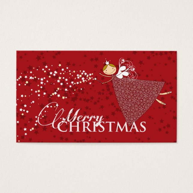 Whimsischer Schneeflocken Weihnachtsweihnachtsweih (Vorderseite)