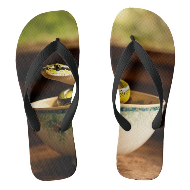 Whimsischer Slippers: Treten Sie mit Fantasy ein Flip Flops (Fußbett)