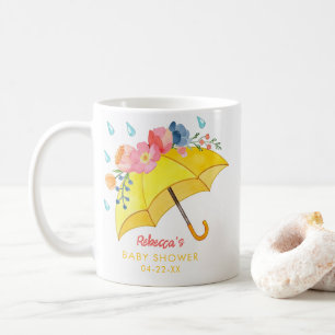 Whimsischer Springfloral Baby Dusche Tasse - A