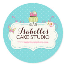 Whimsischer und Fun Cake Labels