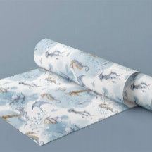 Whimsischer Unterwasserwelt - Muster für Meeresleb