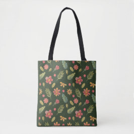 Whimsischer Wald Blume Tasche