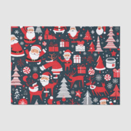 Whimsischer Weihnachtsarm: Sei gut, oder ich werde Seidenpapier