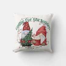 Whimsischer Weihnachtsgnomen Skandinavischer Feier