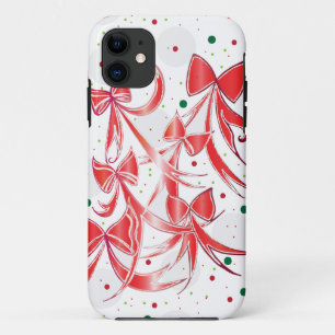 Whimsischer Weihnachtskalk Zuckerrohrmuster iPhone 11 Hülle