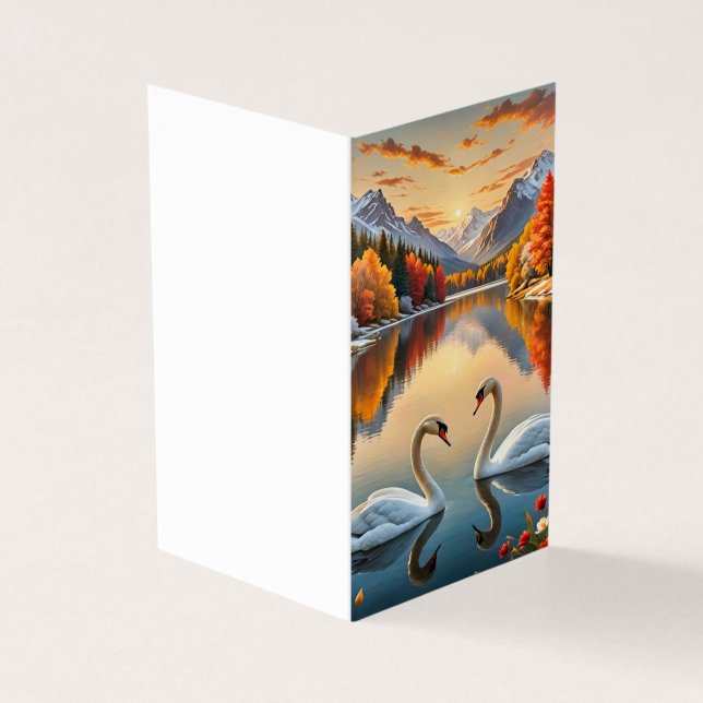 Whimsischer Winter-Liebe (Vorderseite)