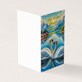 Whimsischer Winter-Liebe