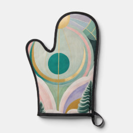 Whimsischer Wintertraum Ofenhandschuh