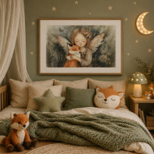 Whimsischer Winterwaldlandhaus Fee & Fox Kinderzim