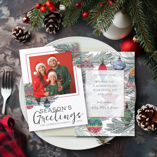 Whimsisches Aquarell & Foto Weihnachten (Von Creator hochgeladen)