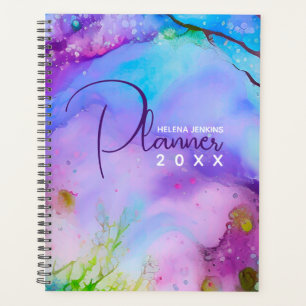 Whimsisches Aquarell Planer