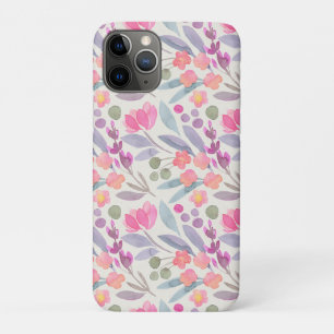 Whimsisches Aquarellrosa Case-Mate iPhone Hülle