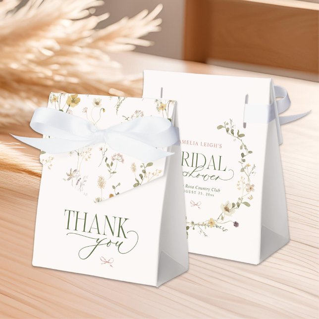 Whimsisches Brautparty "Garden & Bows" Geschenkschachtel (Von Creator hochgeladen)