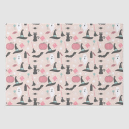 Whimsisches Halloween Geburtstag Seidenpapier