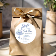 Whimsisches handgezogenes Bugbridal-Gastgeschenk