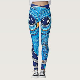 Whimsisches Kreidehuhn Leggings
