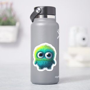 Whimsisches Monster-Aufkleber für Kinder Aufkleber