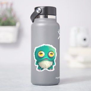 Whimsisches Monster-Aufkleber für Kinder Aufkleber