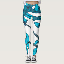 Whimsisches Monsterablatt-Design