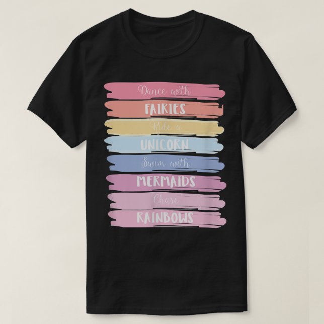 Whimsisches, niedliches grafisches Top T kurze Ärm (Design vorne)