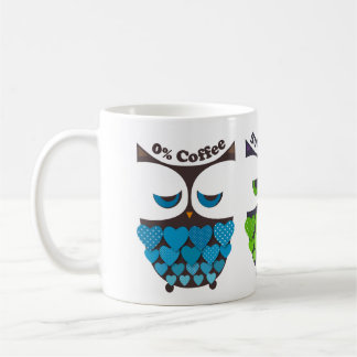 Whimsisches Owl Kaffeetasse