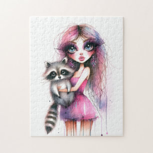 Whimsisches Raccoon