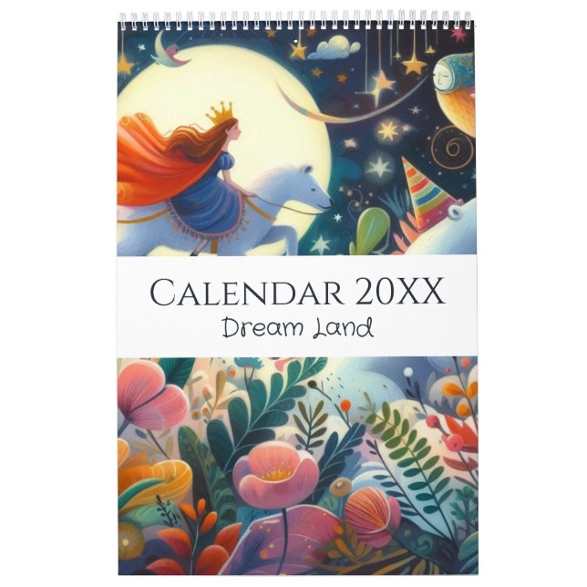 Whimsisches Traumland Kalender (Titelbild)