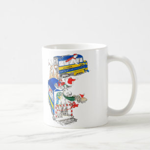 Whimsisches Weihnachtsfest Alaska Wildlife Coffee  Kaffeetasse