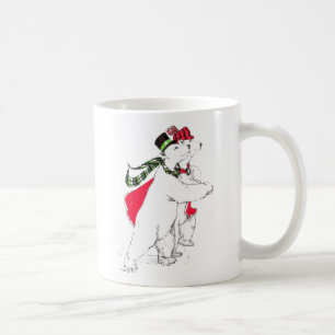 Whimsisches Weihnachtsfest Alaska Wildlife Coffee  Kaffeetasse