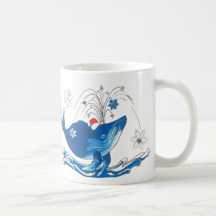 Whimsisches Weihnachtsfest Alaska Wildlife Coffee Kaffeetasse