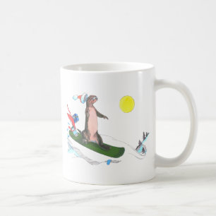 Whimsisches Weihnachtsfest Alaska Wildlife Coffee  Kaffeetasse