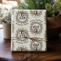 Whimsisches Weihnachtsgebäck - Kalligrafie - Zweig