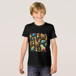 Whimsisches Woodland Kreaturen Kinder T - Shirt