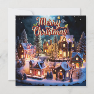Whimsisical wünscht Weihnachtskarte Mitteilungskarte