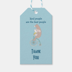 Whimsisisches Bunny and Bar Lieber Leute Vielen Da Geschenkanhänger
