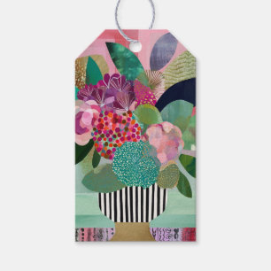 Whimsistische Blume Geschenkanhänger