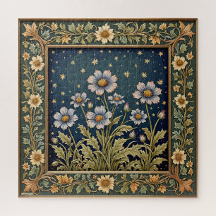 Whimsistische Wildblume Abend Jugendstil