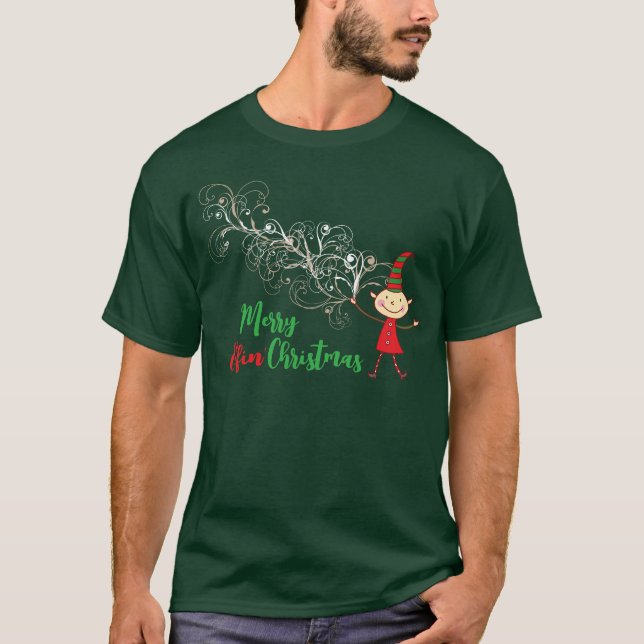 Whimsistische Wirbel Niedlich & Spaß Magische Weih T-Shirt (Vorderseite)