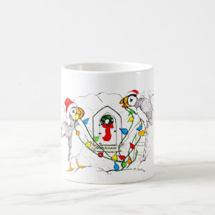 Whimssical Christmas Alaska Wildlife Coffee Mug